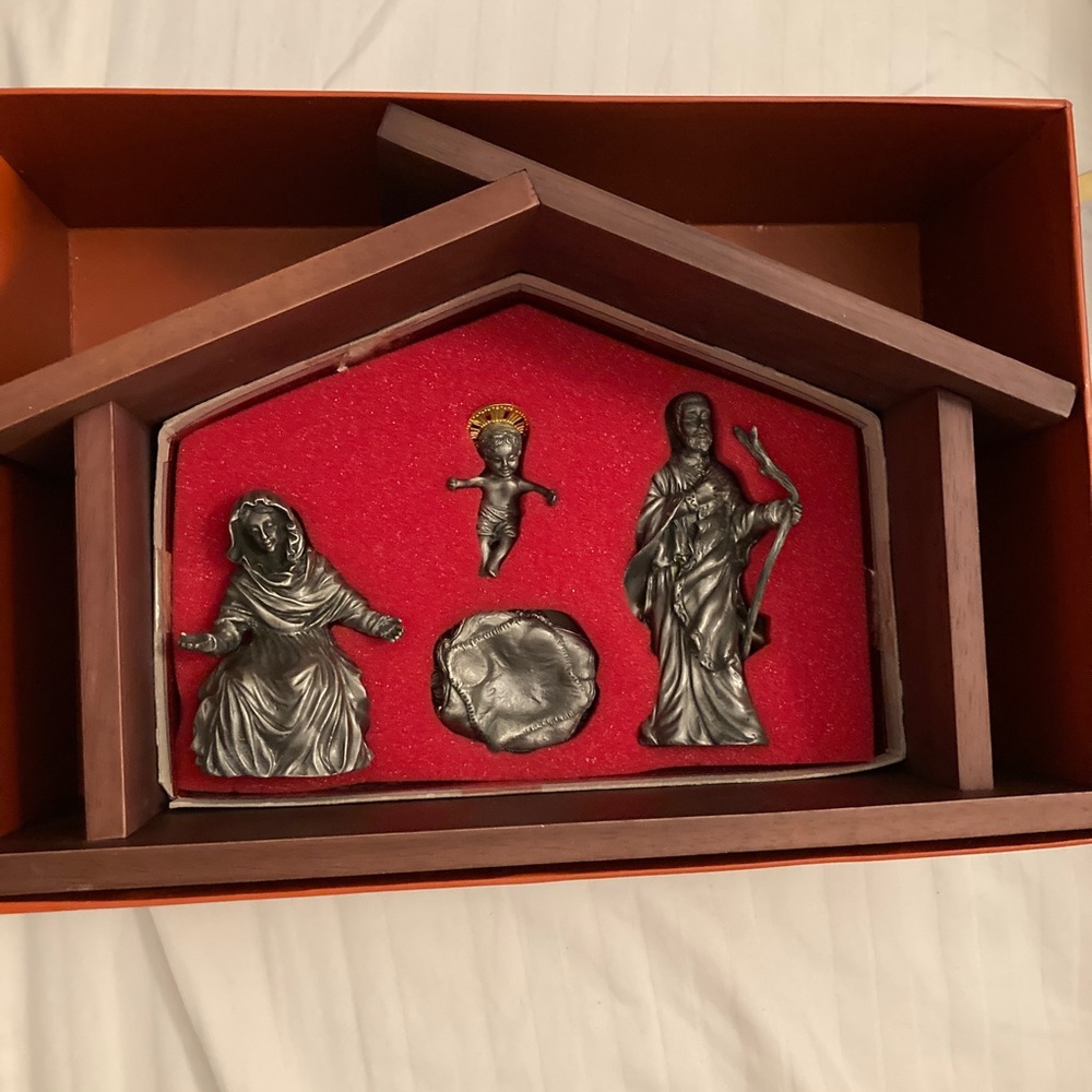 Lenox Kirk Stieff Pewter Collection The Holy Family